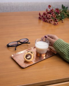 ست تک نفره چای خوری مسی مدل کیمیا ست تک نفره چای خوری مسی مدل کیمیا