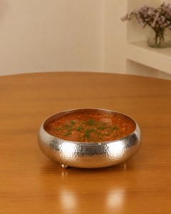 کاسه مسی مدل درسا پایه دار