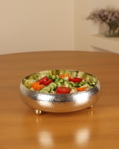 کاسه مسی مدل درسا پایه دار