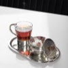 سینی تک نفره مسی مدل روناک سایز 1 سفید