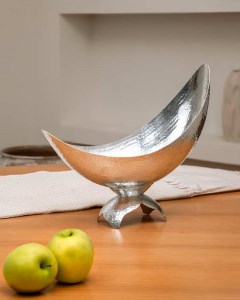 میوه خوری مسی مدل قایق