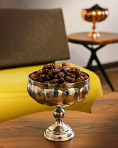 کاسه مسی مدل سلجوقی پایه دار