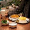 دیس برنج خوری مسی مدل صبا سفید