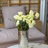 گلدان مسی مدل نارسیس کوبه ای سایز 1 سفید