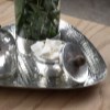 قندان مسی مدل درین سفید