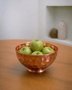 کاسه مسی مدل چکشی