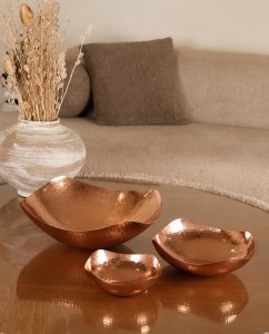 کاسه مسی مدل گلسا