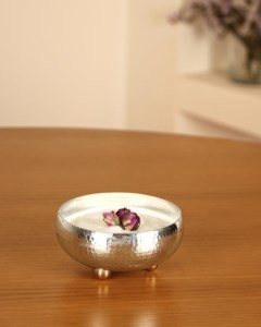 کاسه مسی مدل درسا پایه دار
