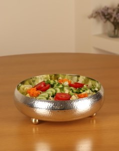 کاسه مسی مدل درسا پایه دار