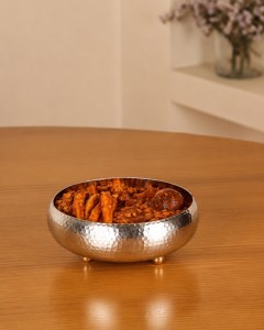 کاسه مسی مدل درسا پایه دار