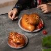 بشقاب سنگ مس 15 سانت نانو