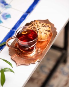سینی تک نفره مسی مدل شکیبا